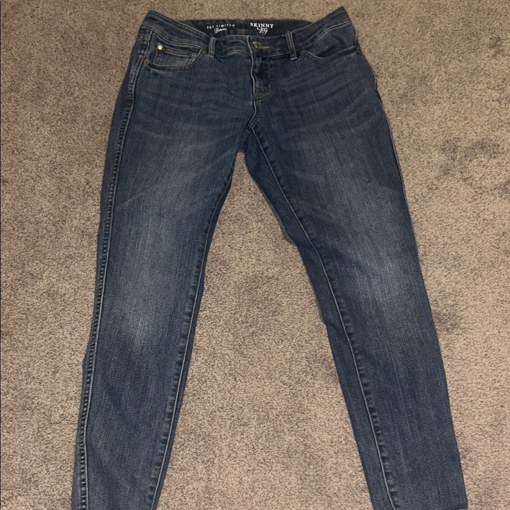 The Limited Blue Skinny Jeans